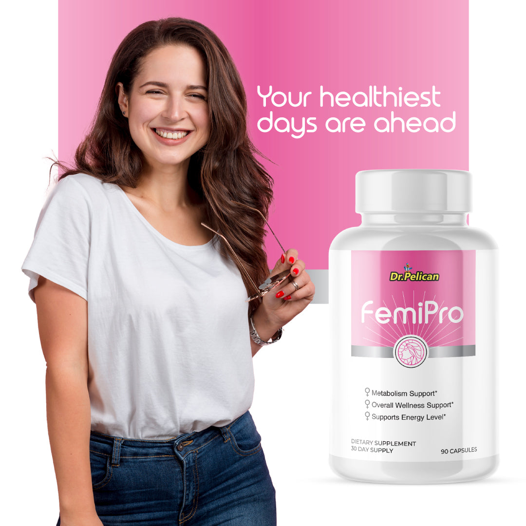 FemiPro-Menopause Balance Support/Women's Health- 3 Bottles- 270 Capsules