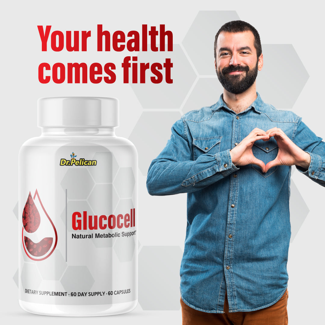 Glucocell- Blood Support- 2 Bottles- 120 Capsules