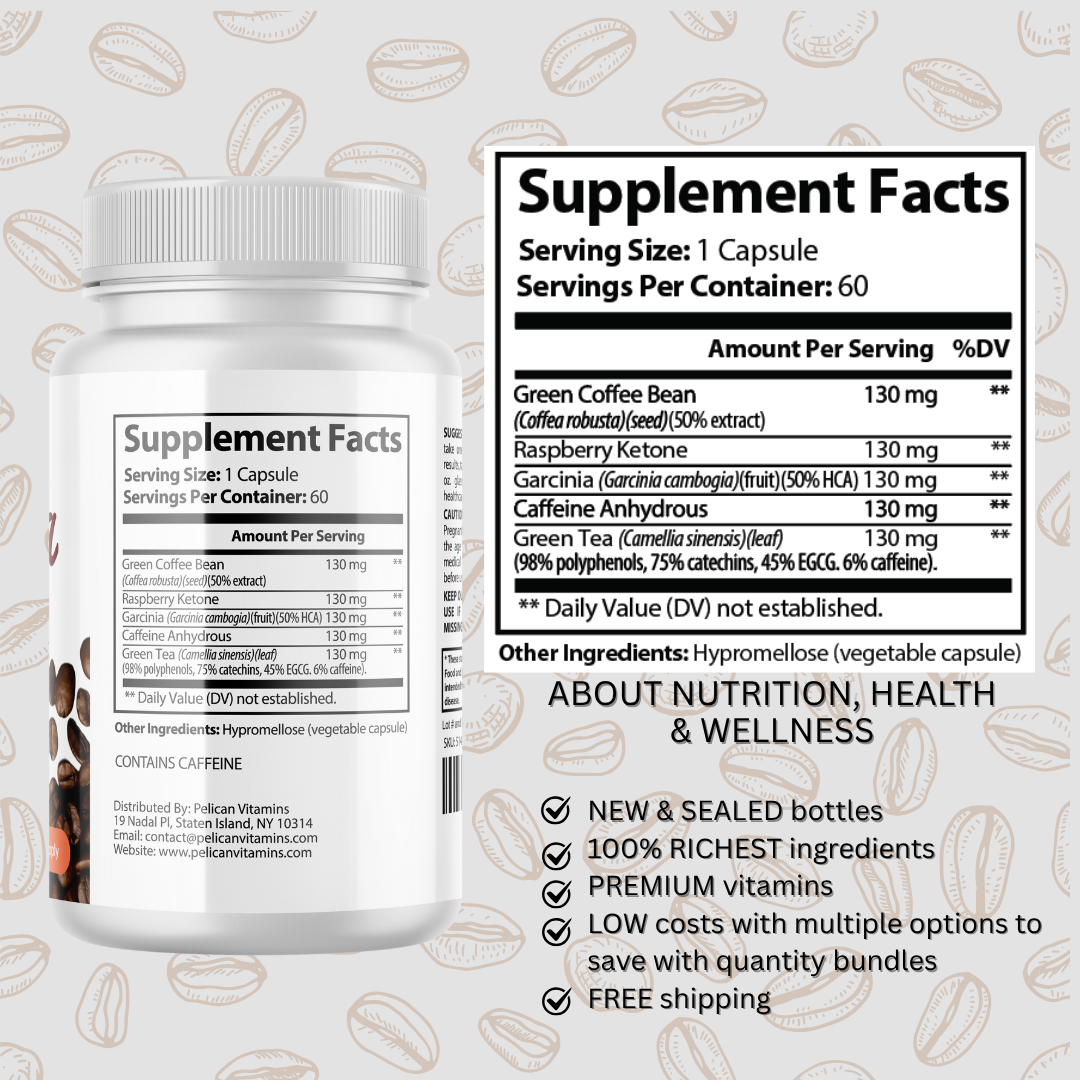Mocha Lean  Keto & Weight Support 3 Bottles 180 Capsules