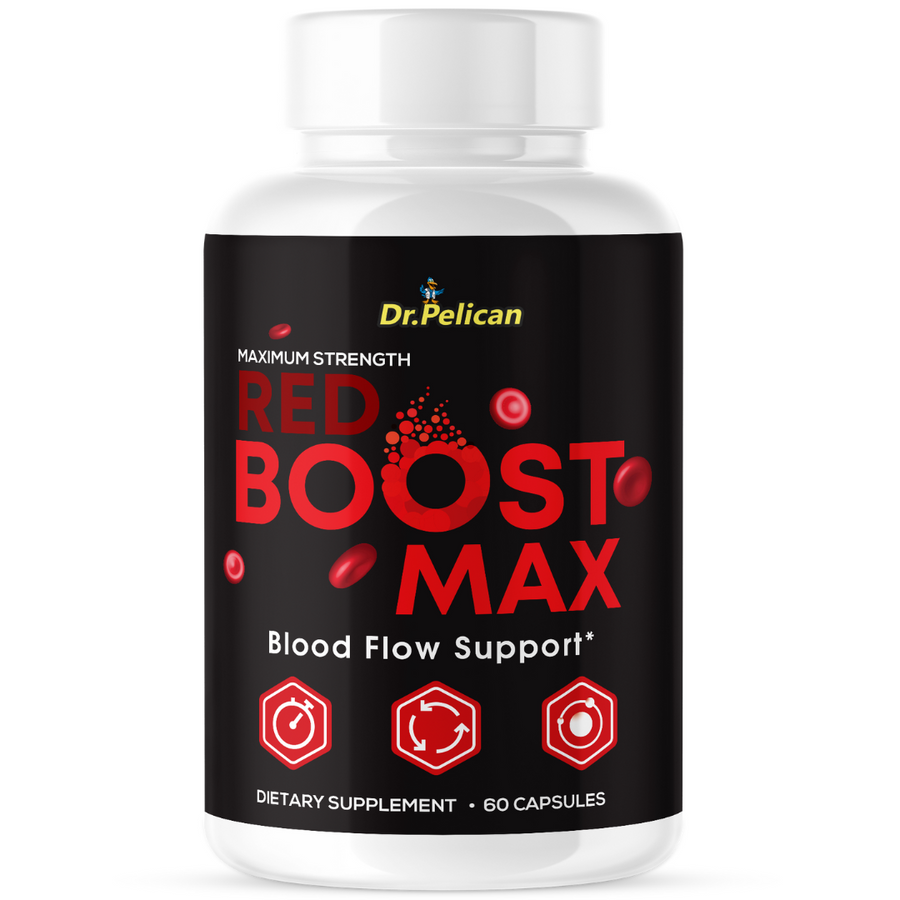 Red Boost Max- Blood Support - 60 Capsules – Pelican Vitamins