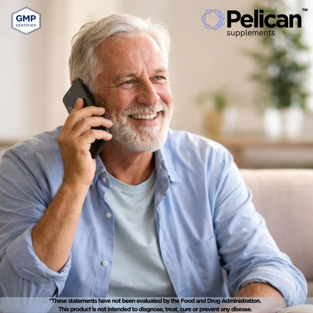 Pelican Hearing Support – Ear Health & Auditory Support – 60 Capsules
