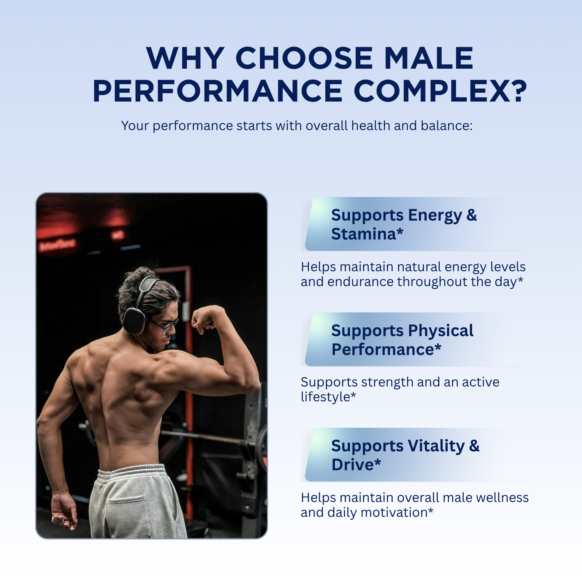 Pelican Male Performance Complex – Advanced Men’s Health & Vitality Support – 60 Tablets