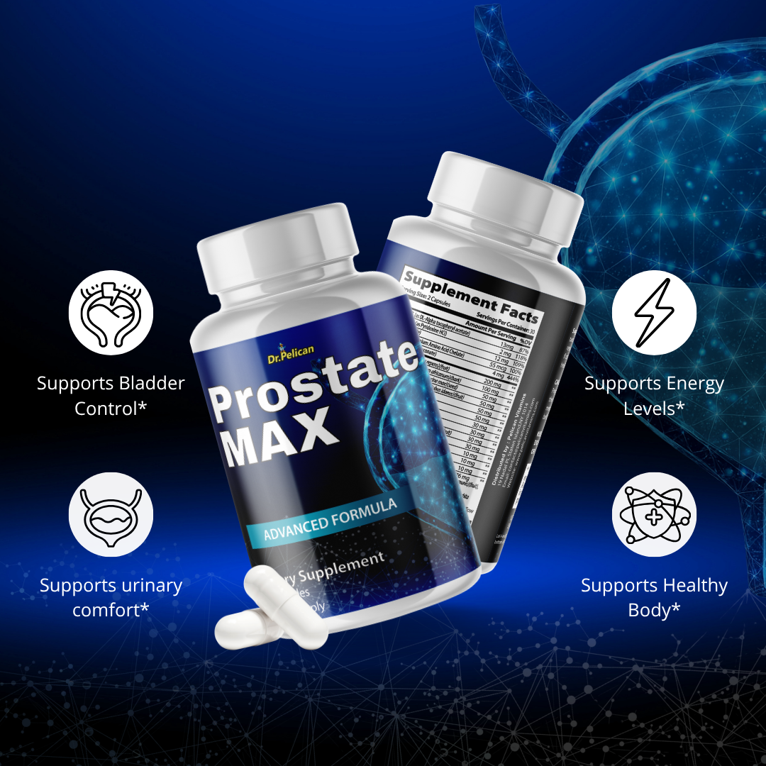 Prostate Max Prostate Support 4 Bottles 240 Capsules