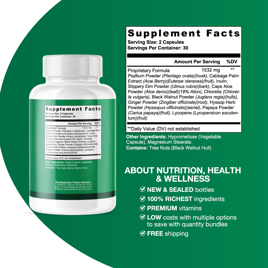 Lipo Corpus-Digestive Support- 3 Bottles- 180 Capsules
