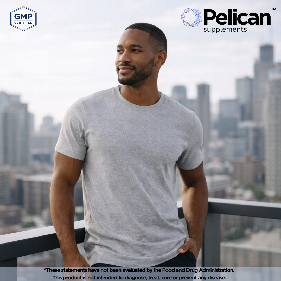 Pelican Male Performance Complex – Advanced Men’s Health & Vitality Support – 60 Tablets