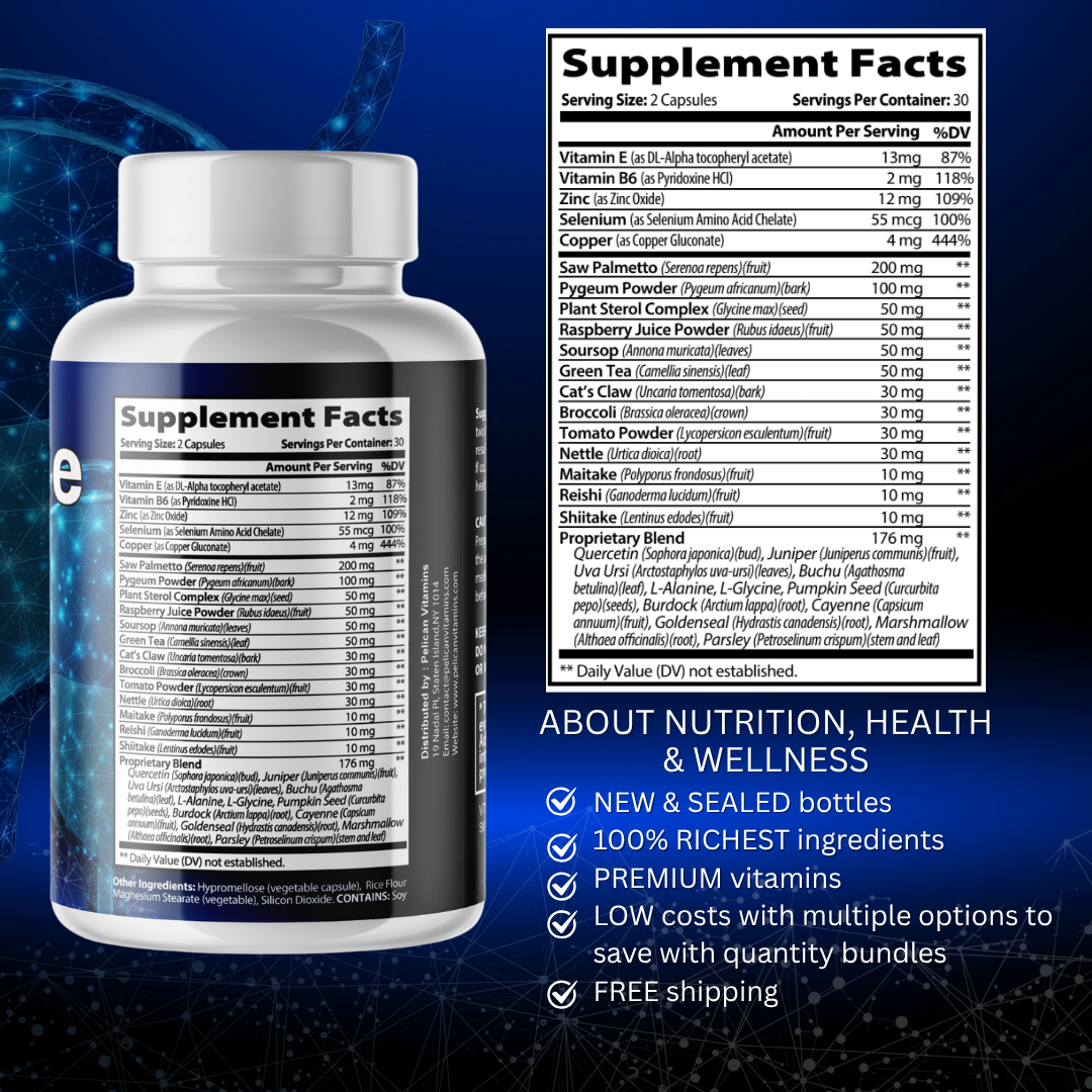 Prostate Max Prostate Support 4 Bottles 240 Capsules