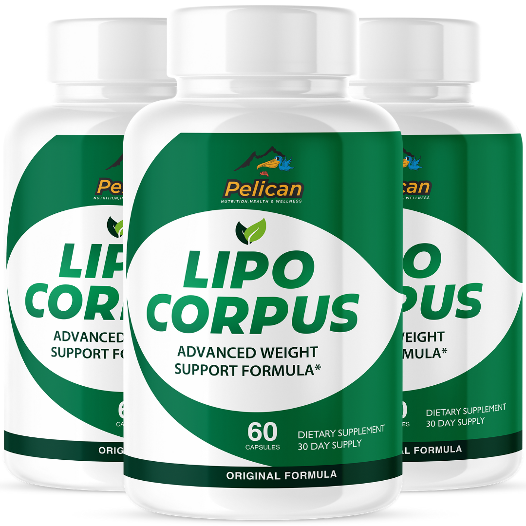 Lipo Corpus-Digestive Support- 3 Bottles- 180 Capsules