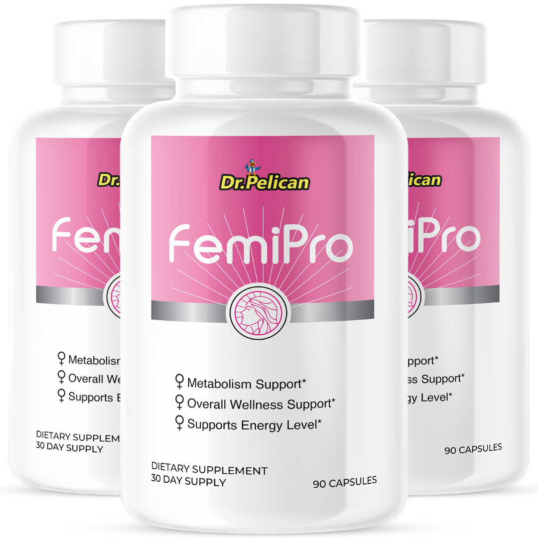 FemiPro-Menopause Balance Support/Women's Health- 3 Bottles- 270 Capsules