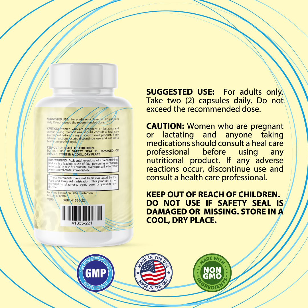 Folixopril- Hair Support- 2 Bottles- 120 Capsules
