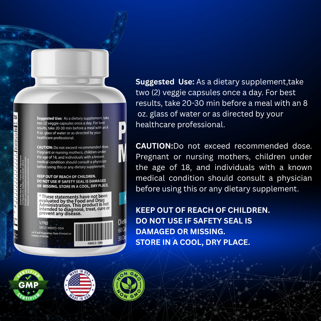 Prostate Max Prostate Support 4 Bottles 240 Capsules