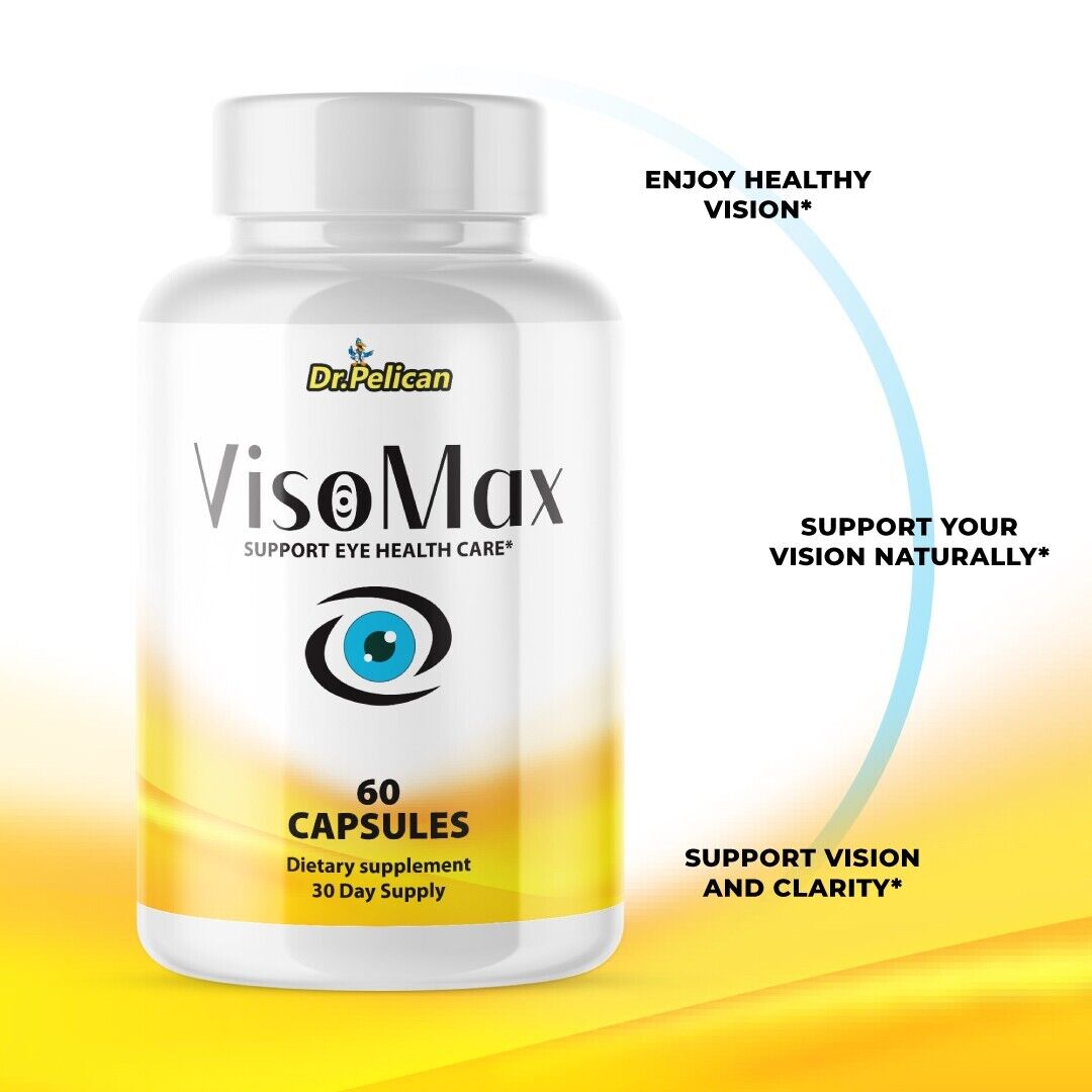 VisoMax- Eye Support- 2 Bottles- 120 Capsules