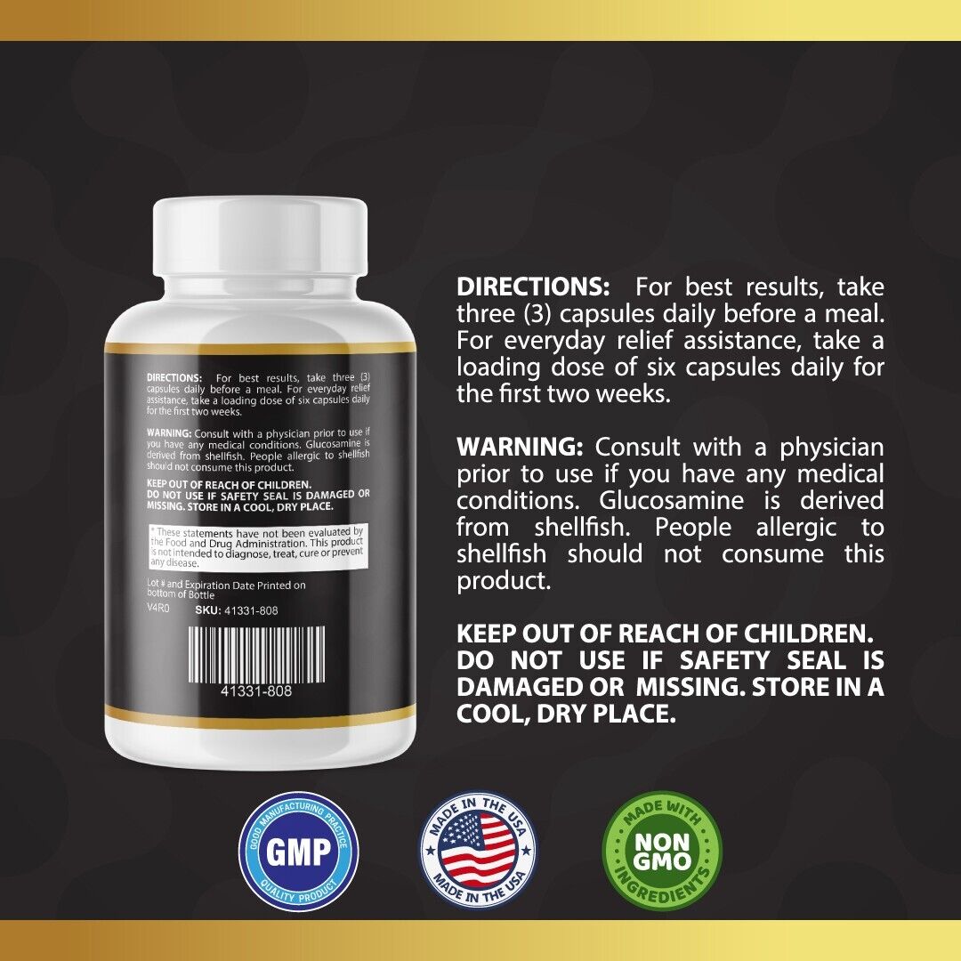 Juicy Joint Pro- Joint Health Support- 12 Bottles- 720 Capsules