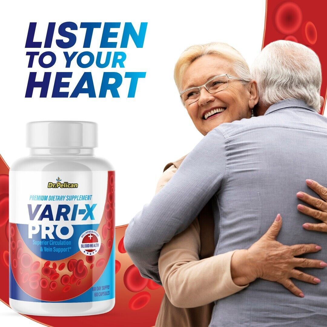 Vari-X Pro- Blood Support- 12 Bottles- 720 Capsules