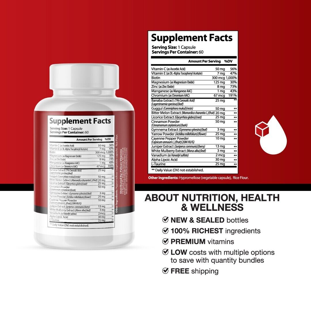 Blood Flow Max- Blood Support- 4 Bottles- 240 Capsules