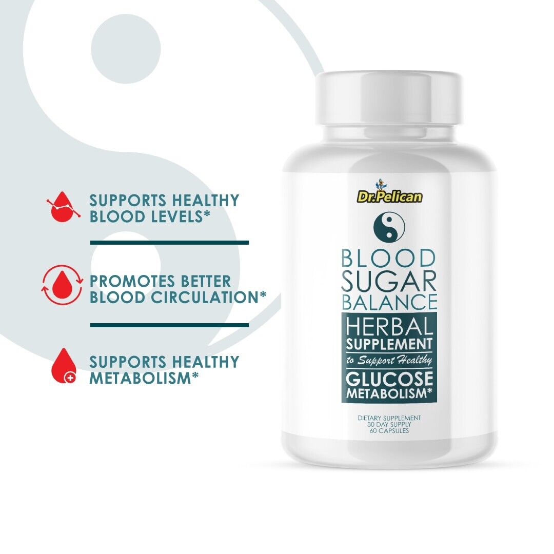 Blood Sugar Balance- Blood Support- 2 Bottles- 120 Capsules