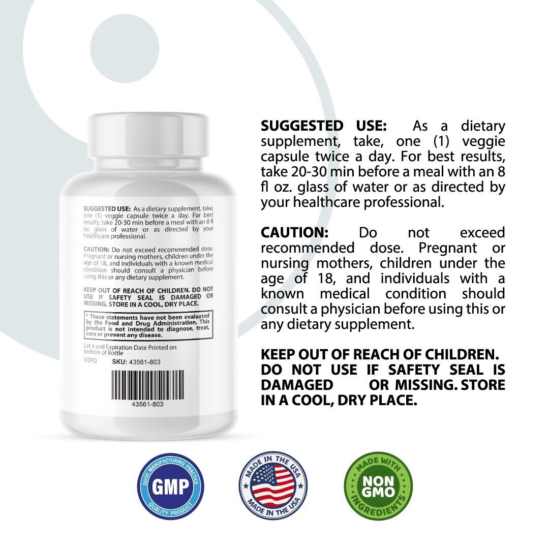 Blood Sugar Balance- Blood Support- 3 Bottles- 180 Capsules