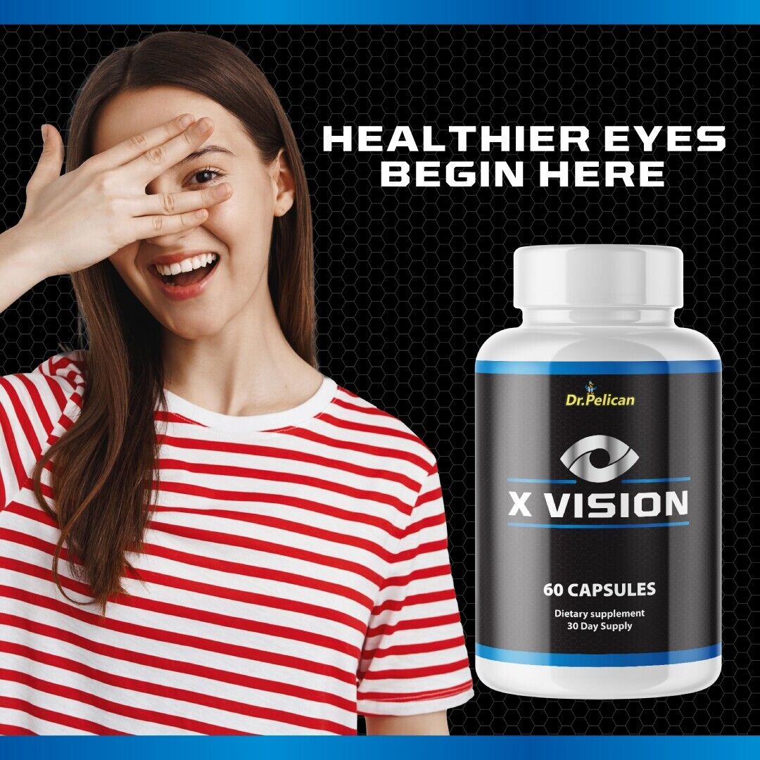 X Vision- Eye Support- 5 Bottles- 300 Capsules