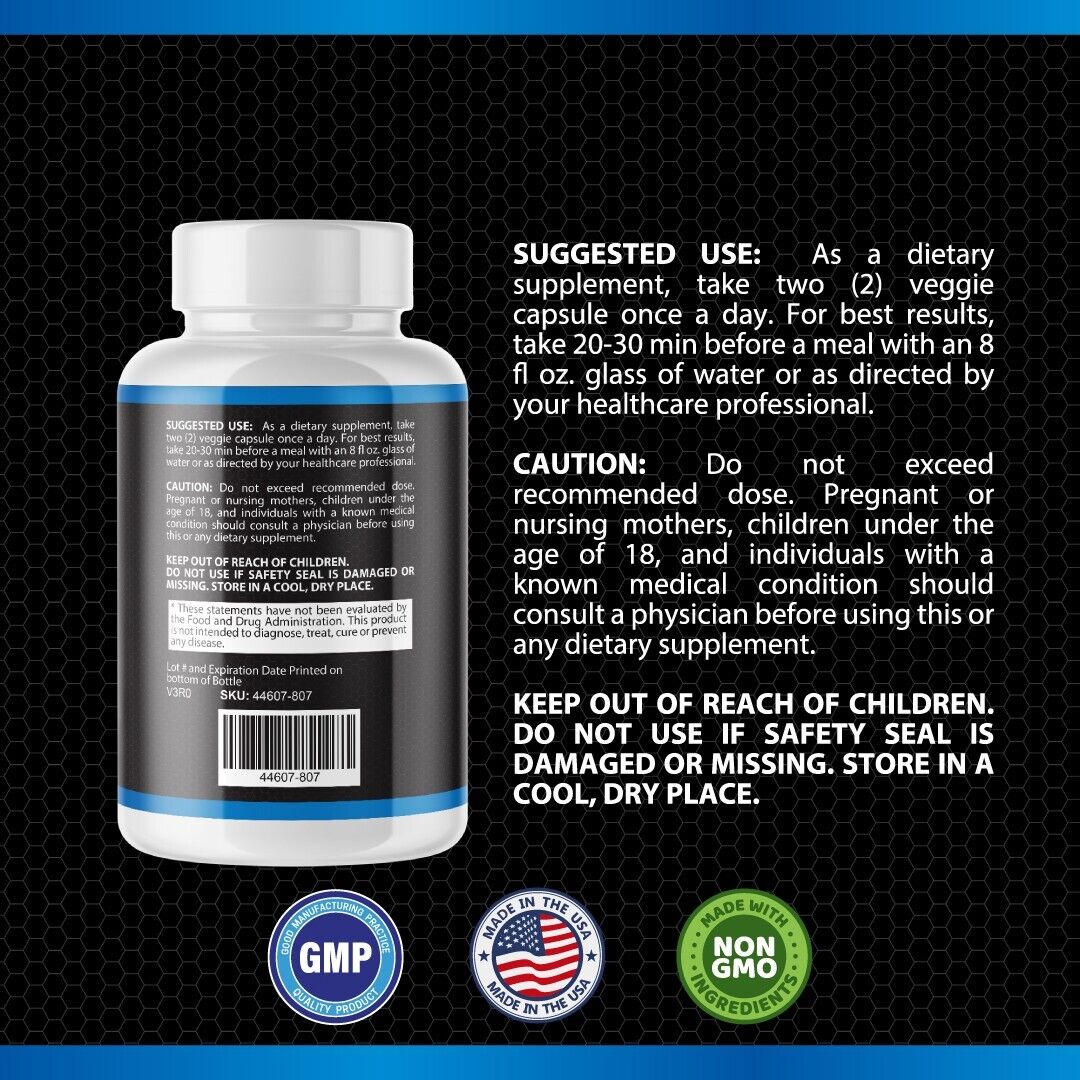 X Vision- Eye Support- 5 Bottles- 300 Capsules