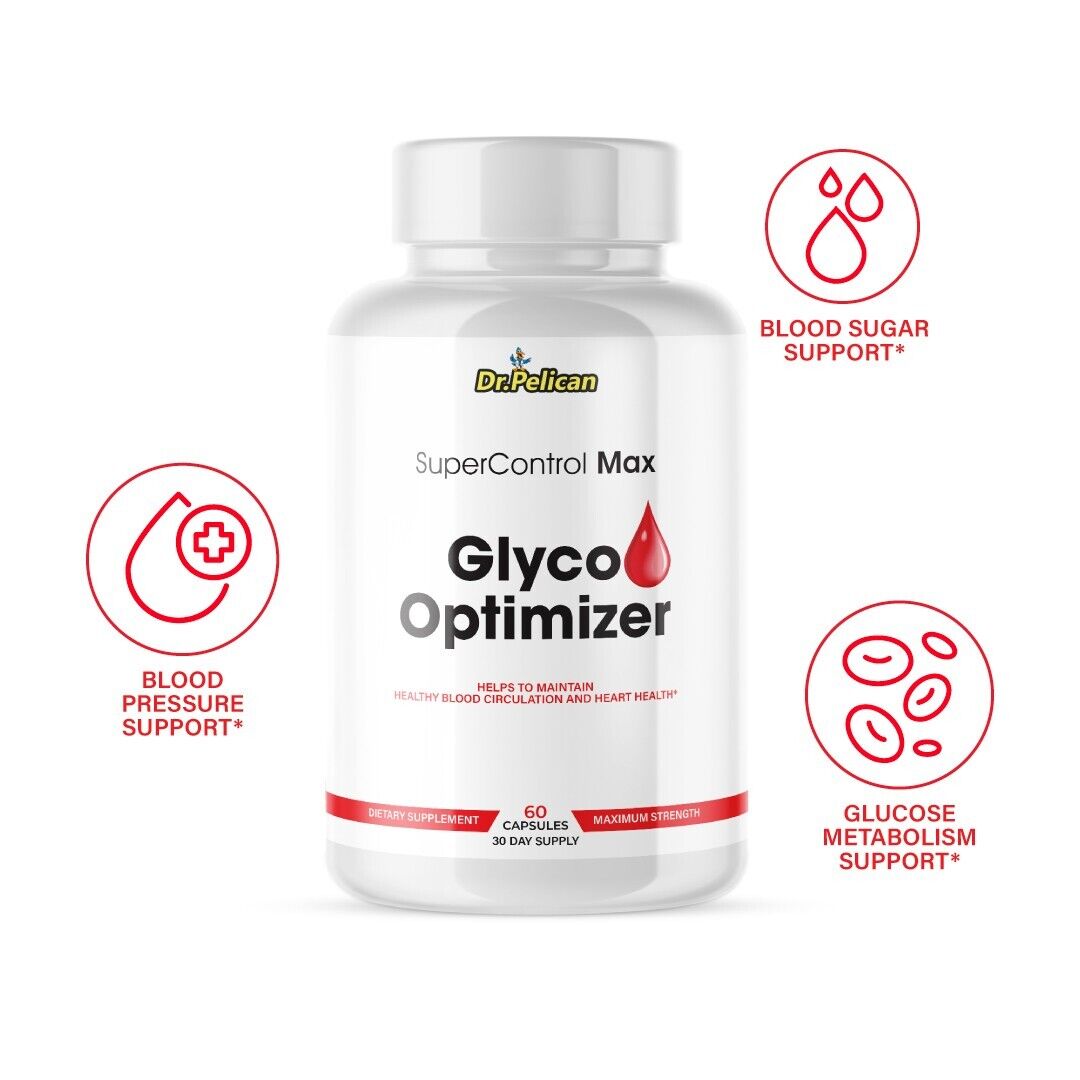 Glyco Optimizer- Blood & Heart Support- 60 Capsules