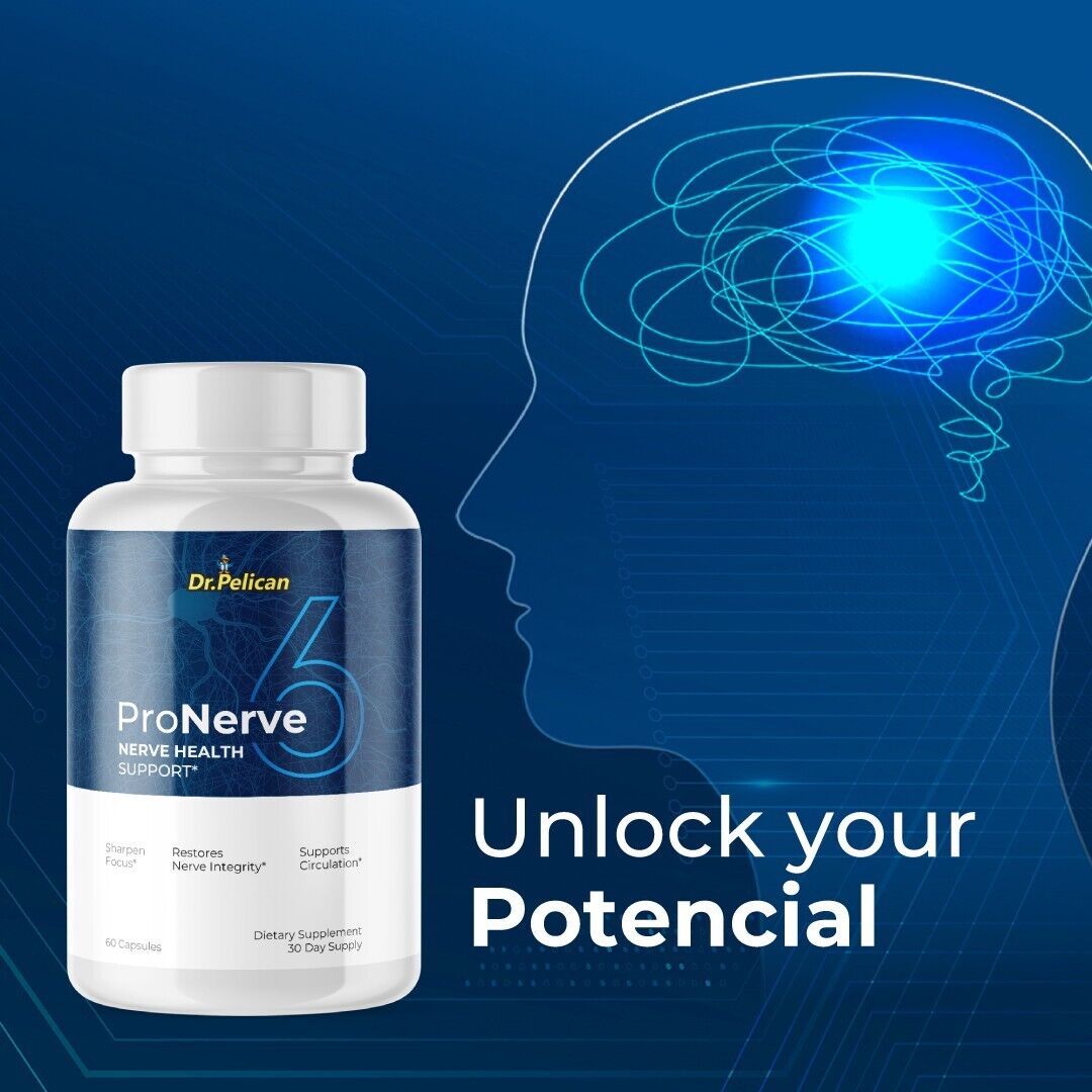 ProNerve 6 - Nerve & Brain Support- 60 Capsules