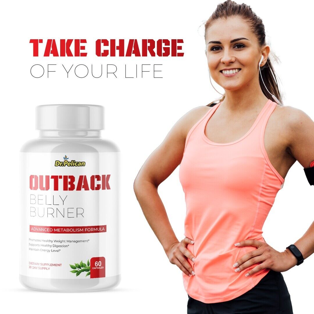 Outback Belly Burner-Gut & Digestive Support-60 Capsules