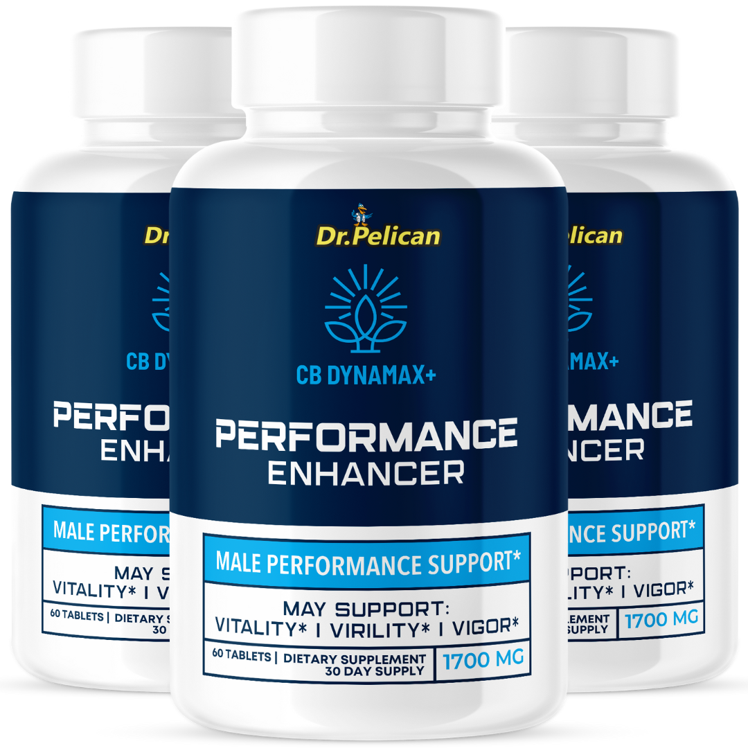 DYNAMAX+ - Men's Health & Performance- 3 Bottles- 180 Tablets