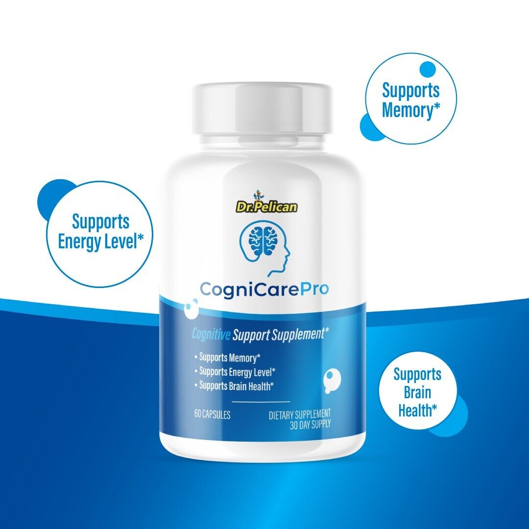 CogniCare Pro- Brain Support- 4 Bottles- 240 Capsules