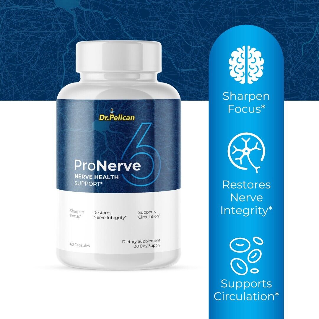 ProNerve 6 - Nerve & Brain Support- 60 Capsules