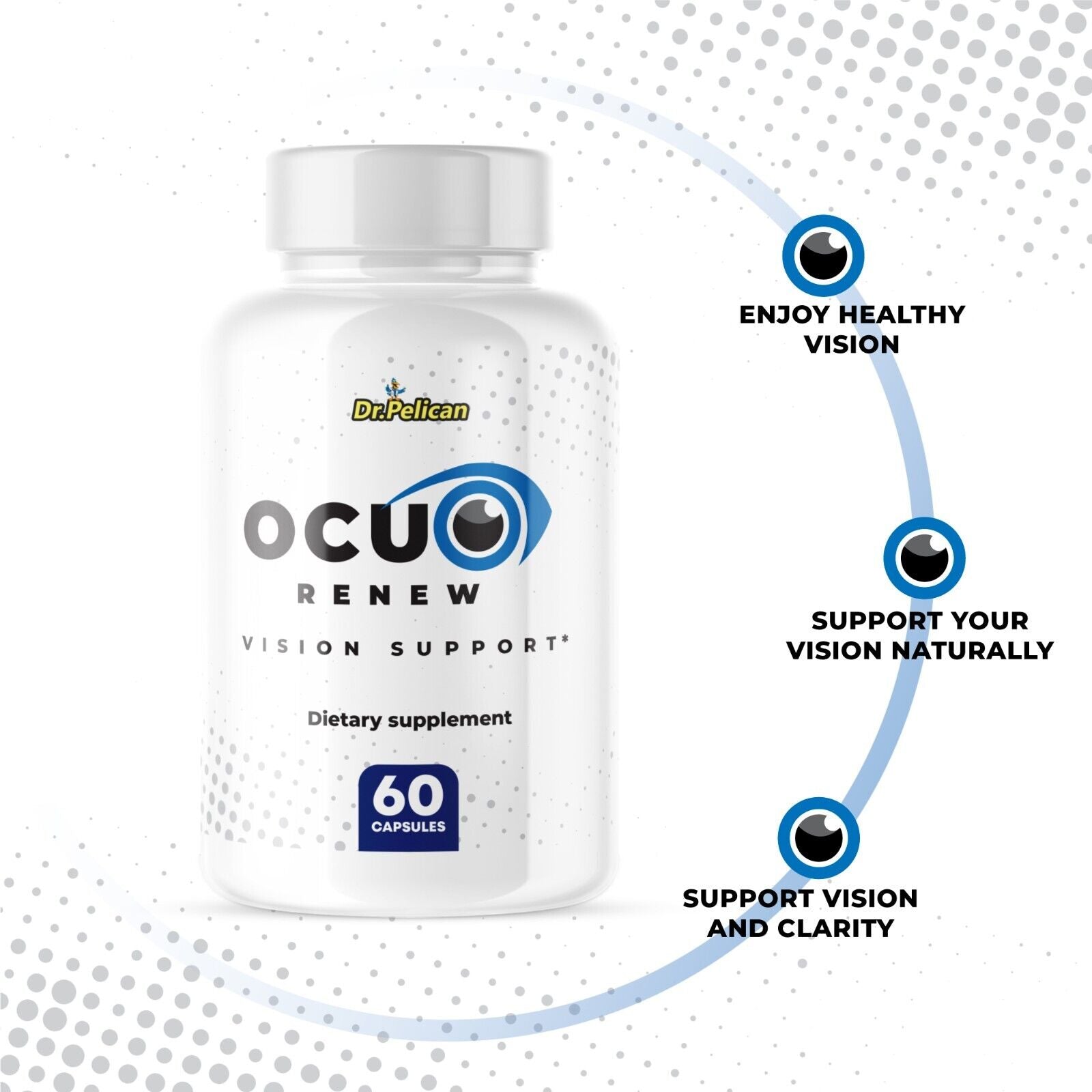 Ocu Renew- Eye Support- 60 Capsules