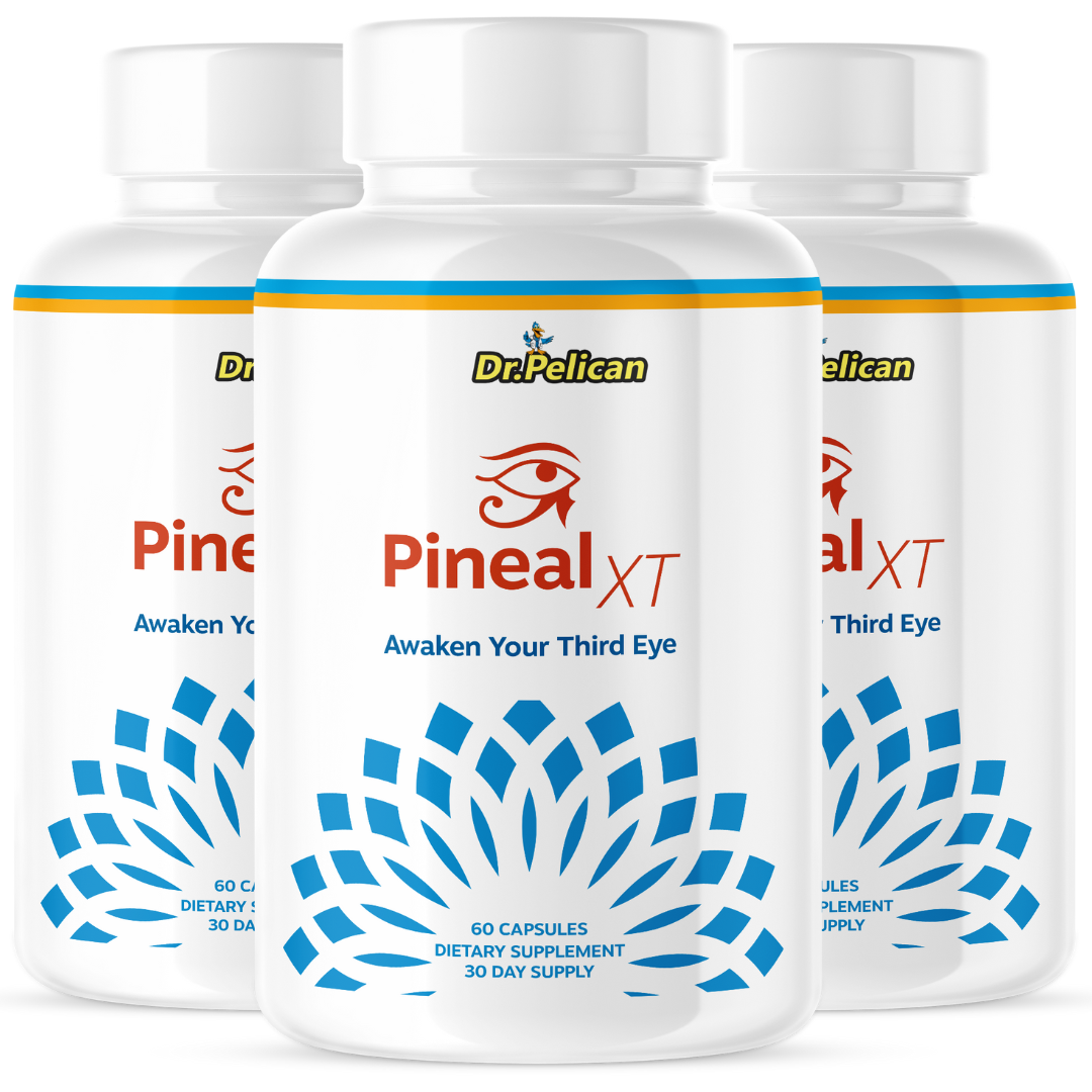 Pineal XT- Nerve & Brain Support- 3 Bottles- 180 Capsules