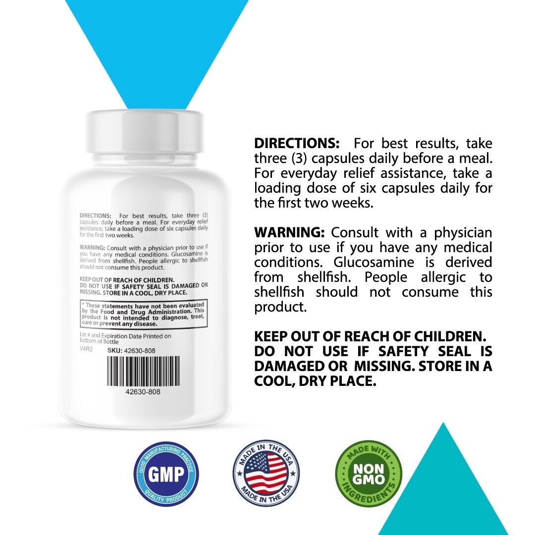 JointEternal- Joint & Cartilage Health Support- 2 Bottles- 120 Capsules