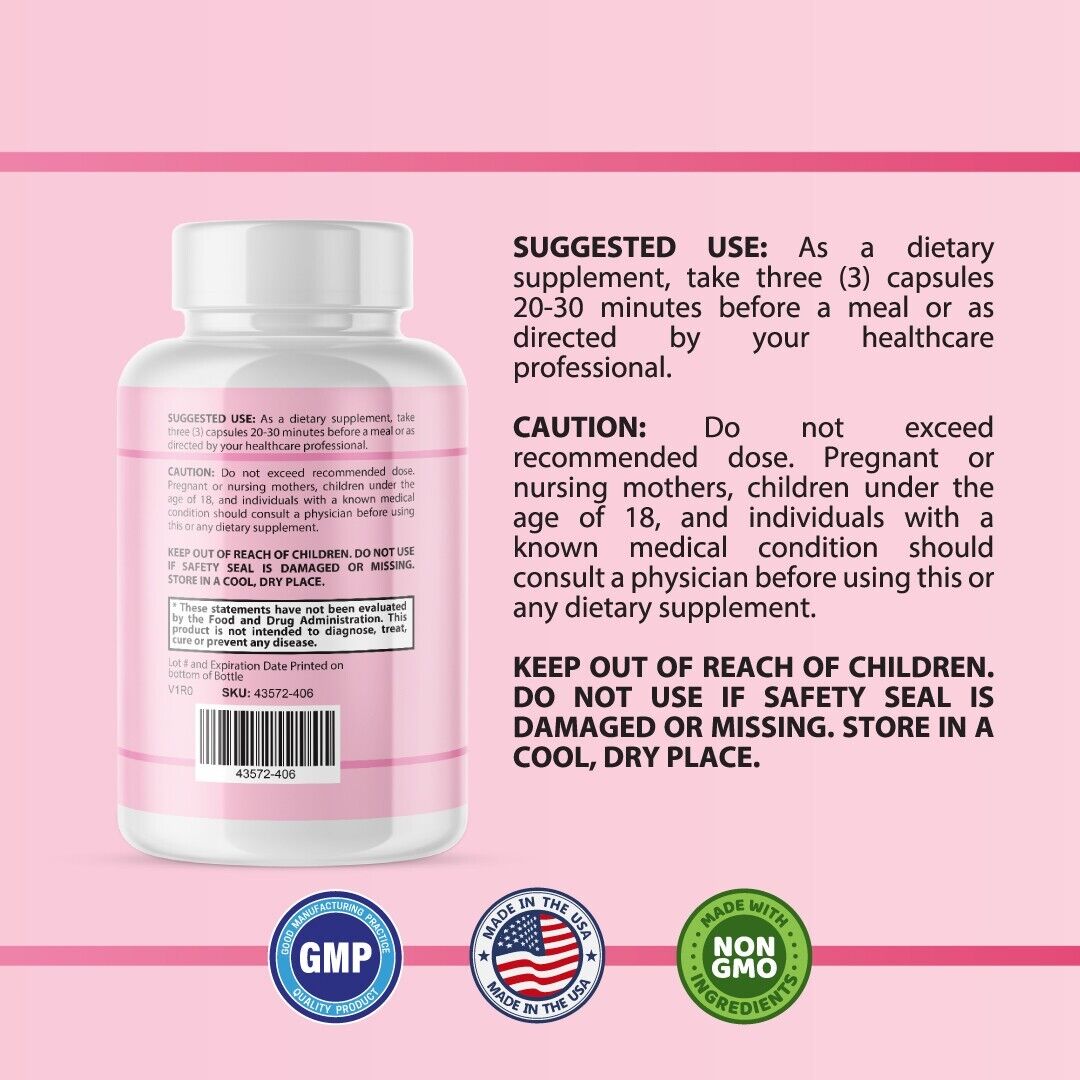Estro-Pause-Menopause Balance Support/Women's Health- 10 Bottles- 900 Capsules