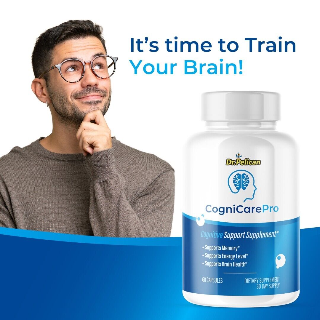 CogniCare Pro- Brain Support- 4 Bottles- 240 Capsules