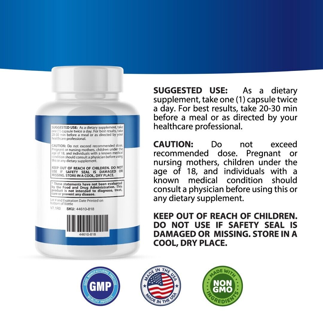 Odiflex- Hearing Support- 10 Bottles- 600 Capsules