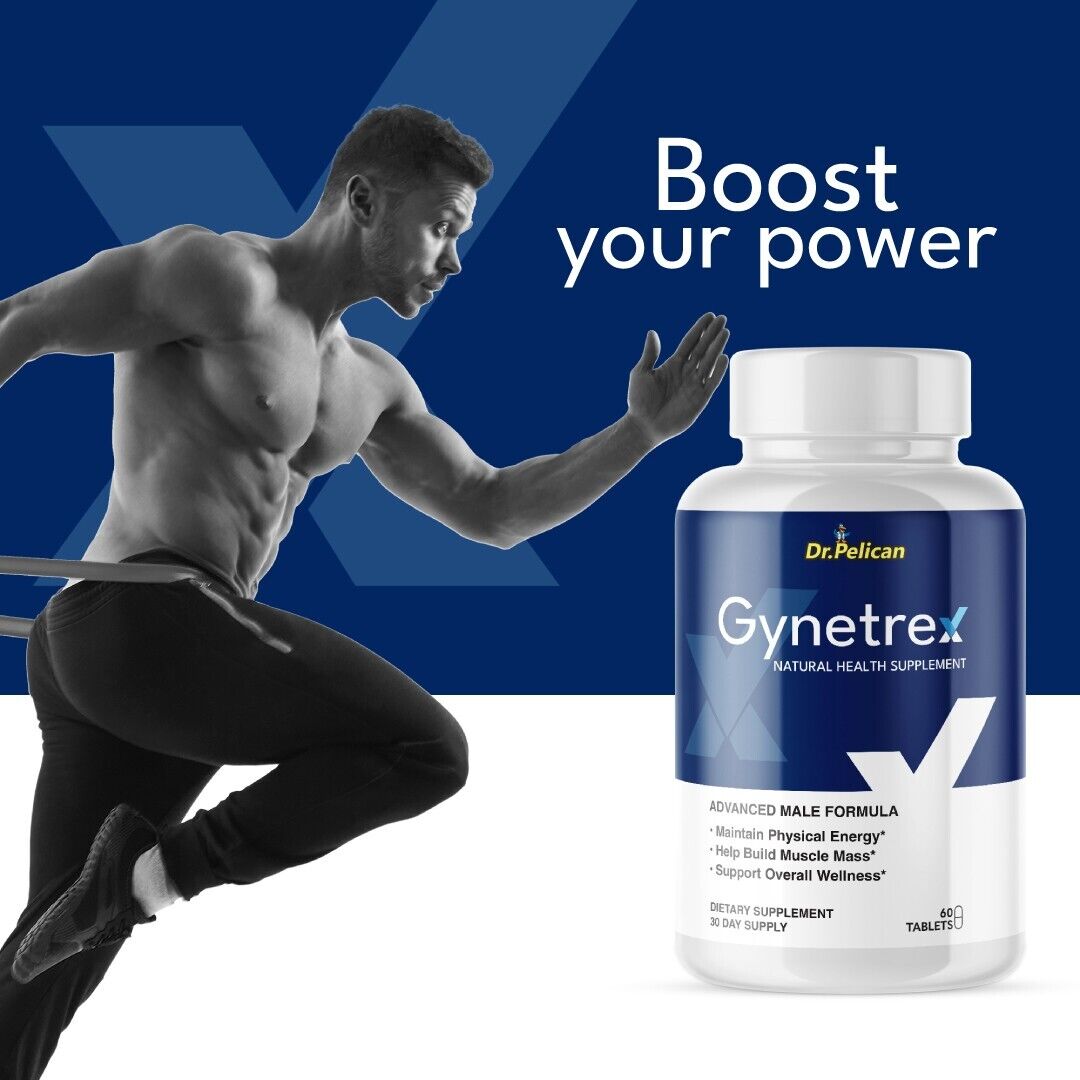 Gynetrex - Men's Health & Performance- 5 Bottles- 300 Tablets
