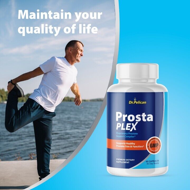 Prosta Plex - Prostate Support- 12 Bottles- 720 Capsules