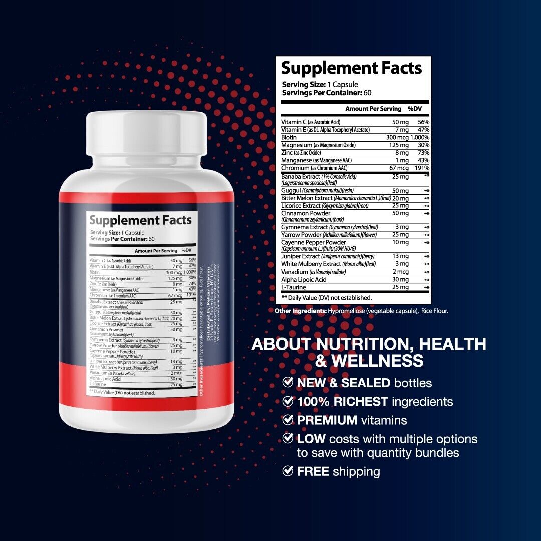 Pro Cardio Life-Blood Support- 2 Bottles- 120 Capsules