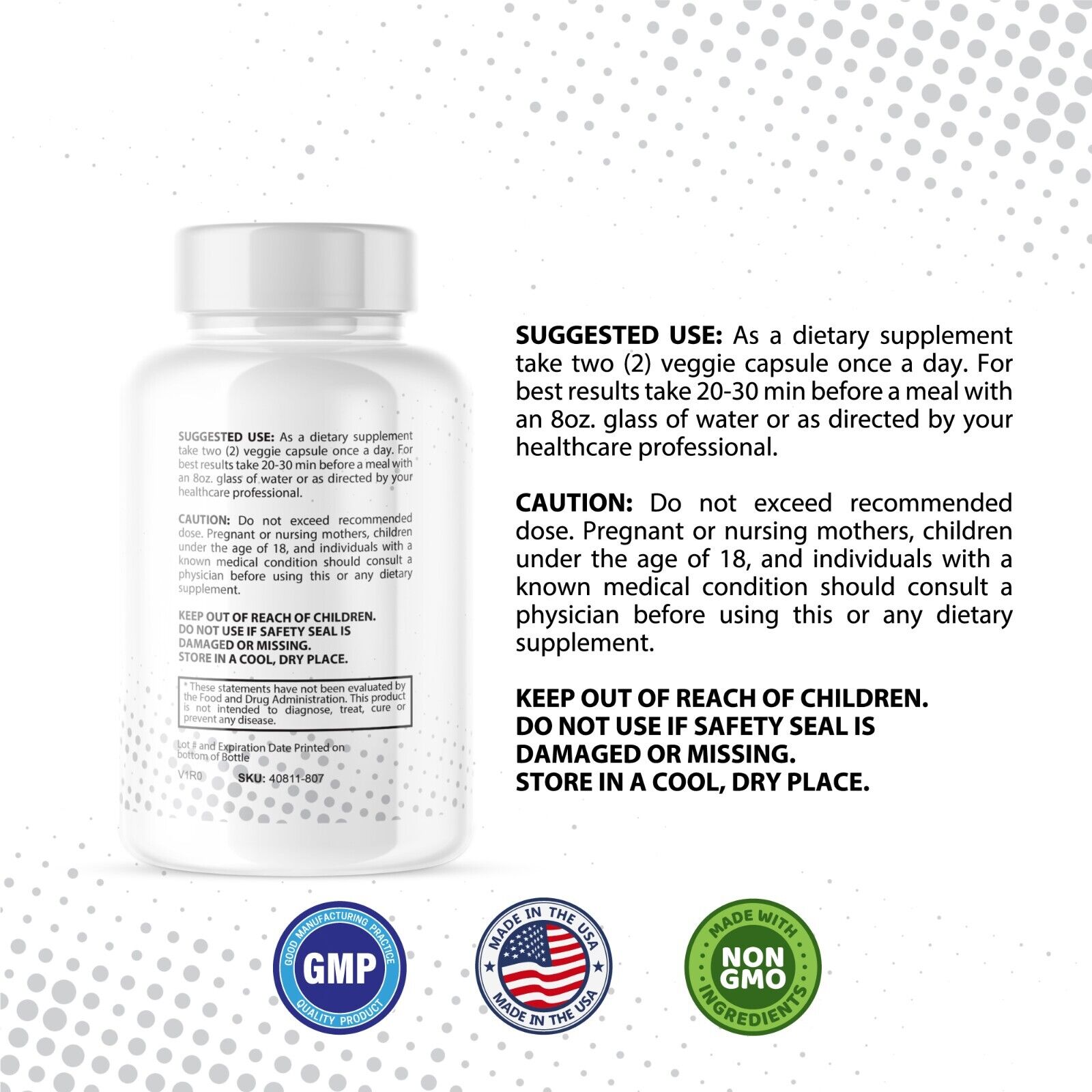 Ocu Renew- Eye Support- 12 Bottles- 720 Capsules