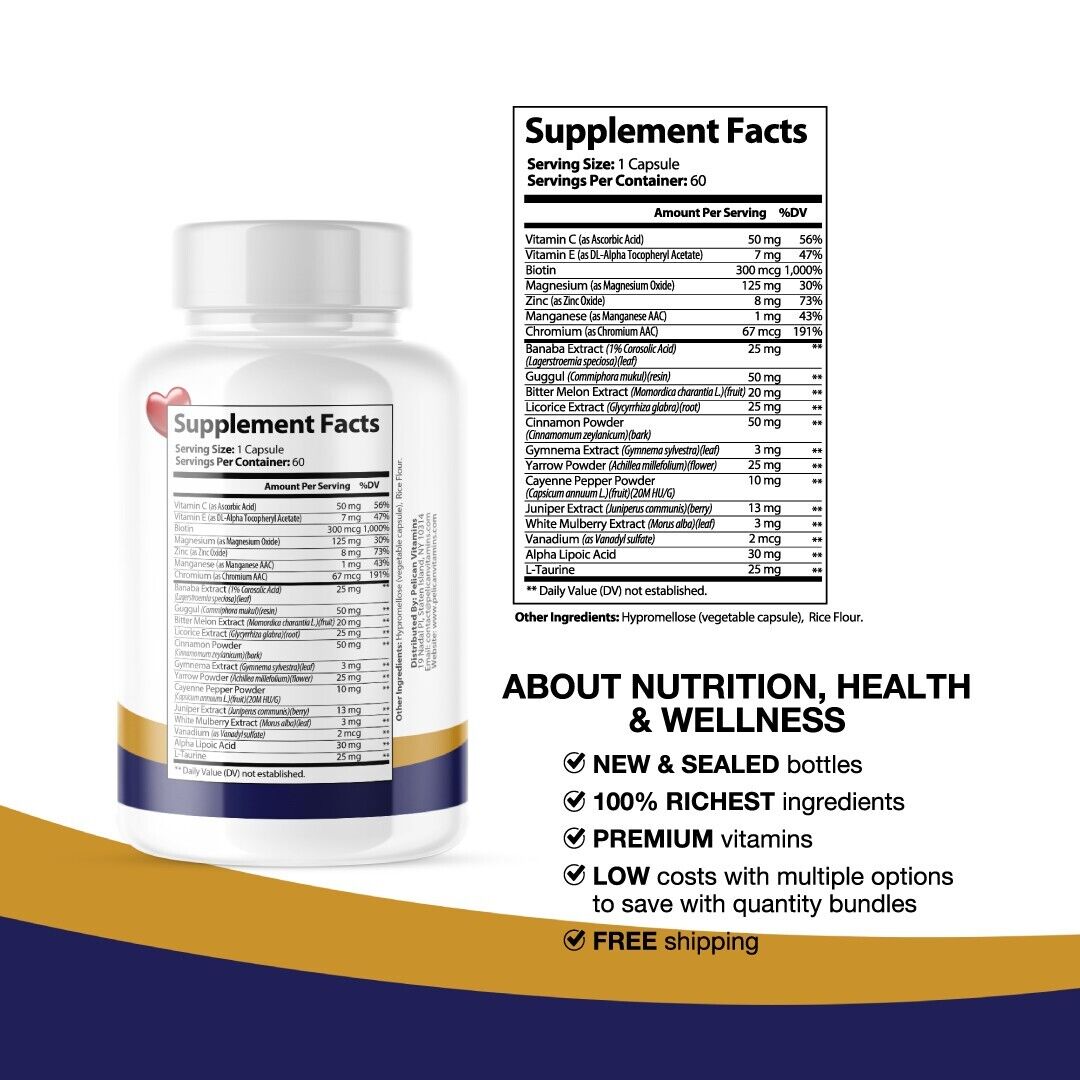 Diabextan- Blood Support- 60 Capsules