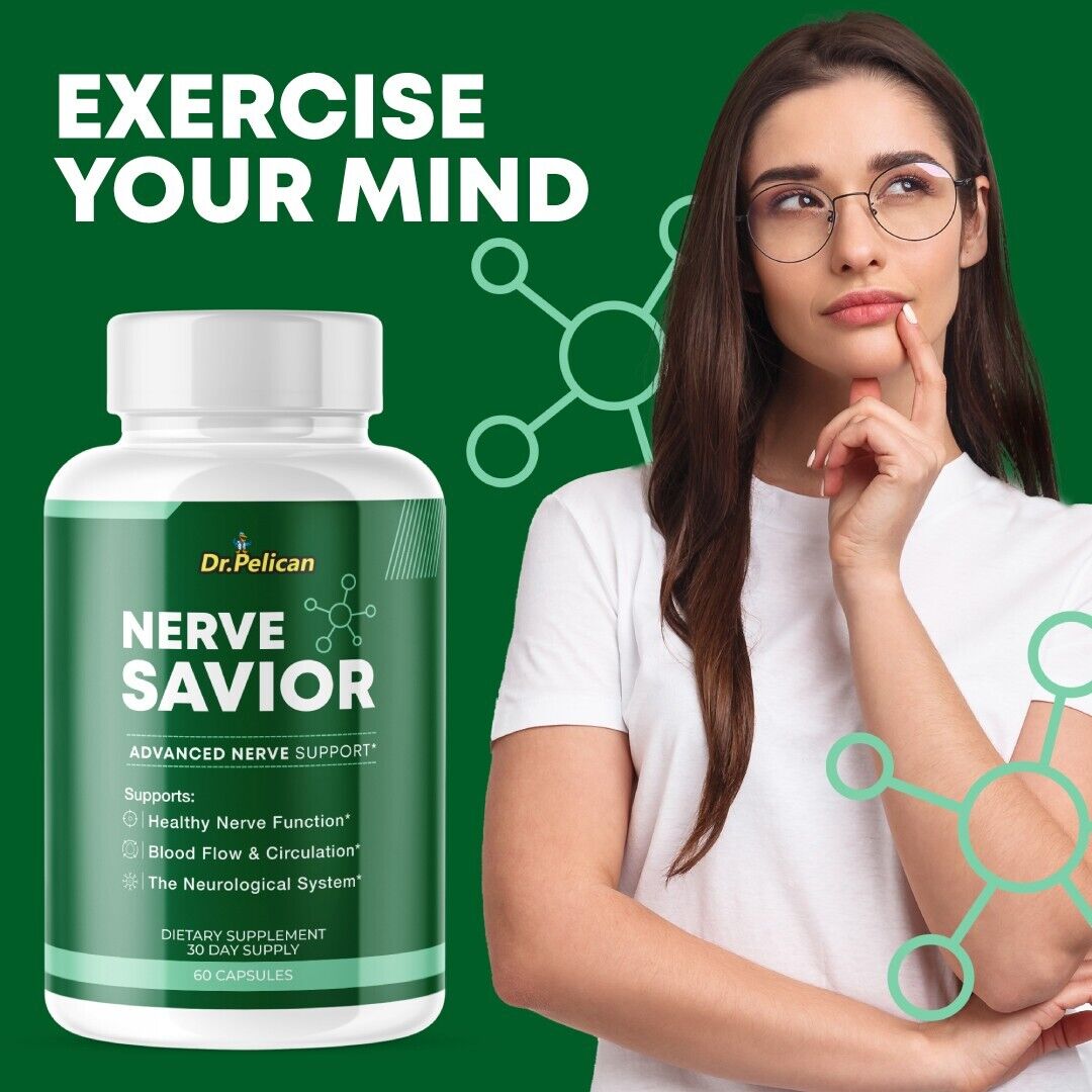 Nerve Savior- Brain Support- 60 Capsules