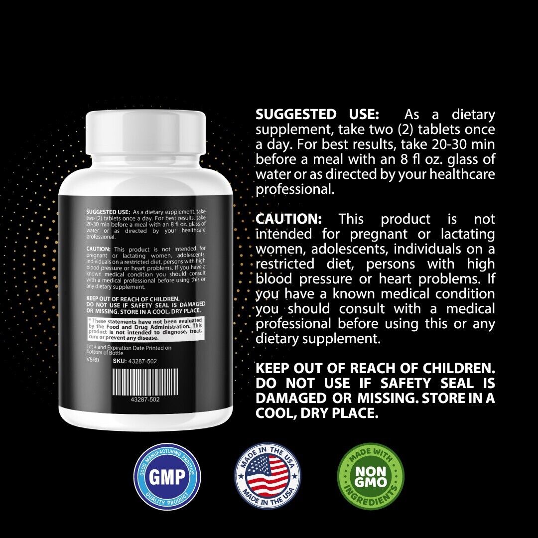 BOOSTED PRO- Men's Health & Performance- 60 Tablets