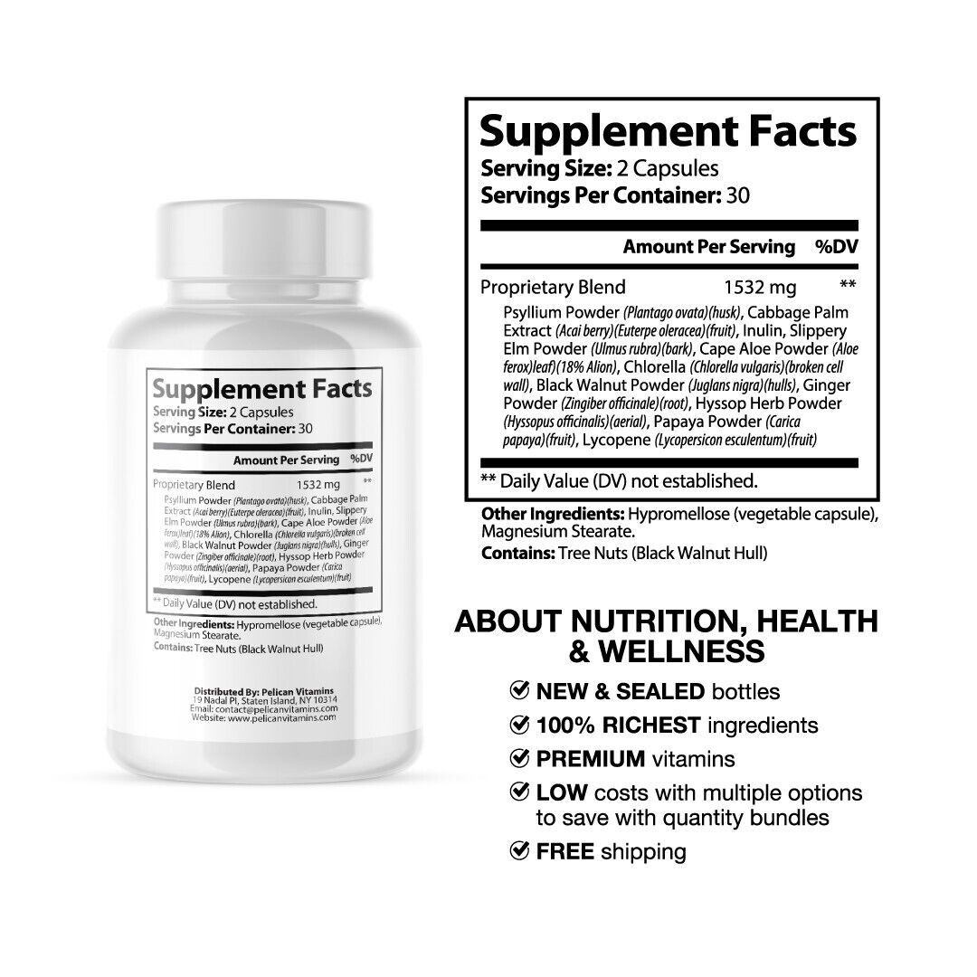 Outback Belly Burner-Gut & Digestive Support- 10 Bottles- 600 Capsules
