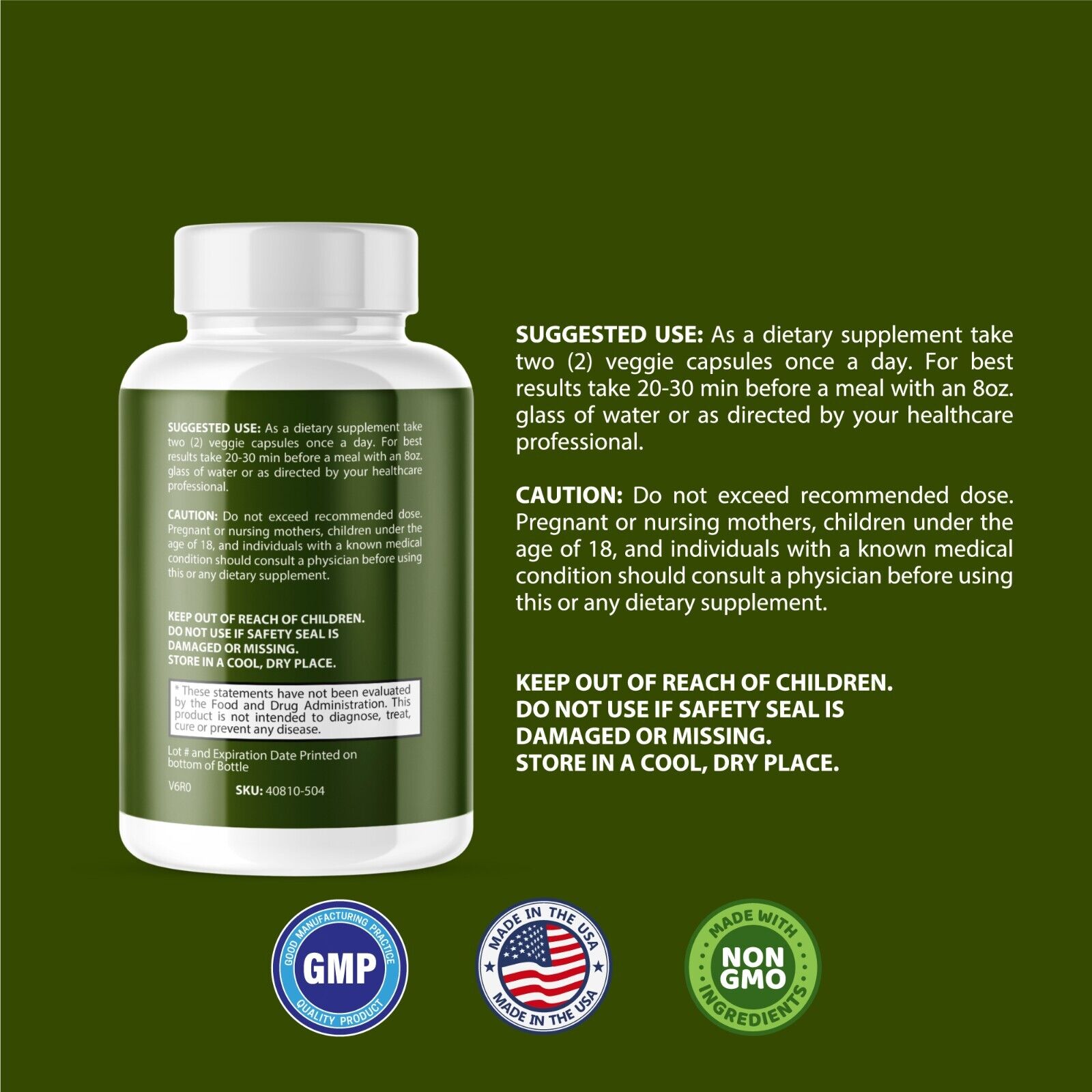 Prostamend- Prostate Support- 4 Bottles- 240 Capsules