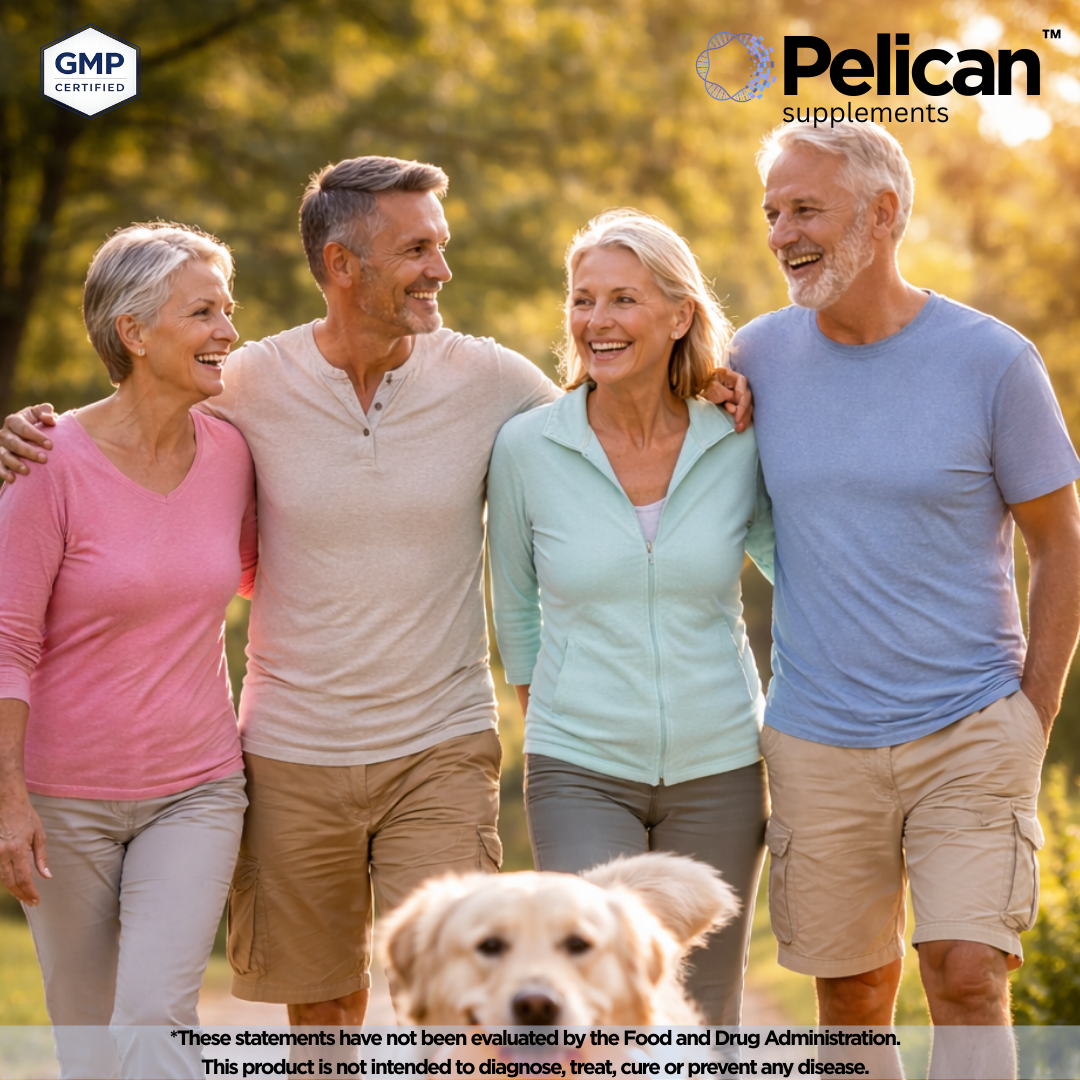 Pelican Mushroom 10X Complex – Immune & Wellness Support – 60 Capsules