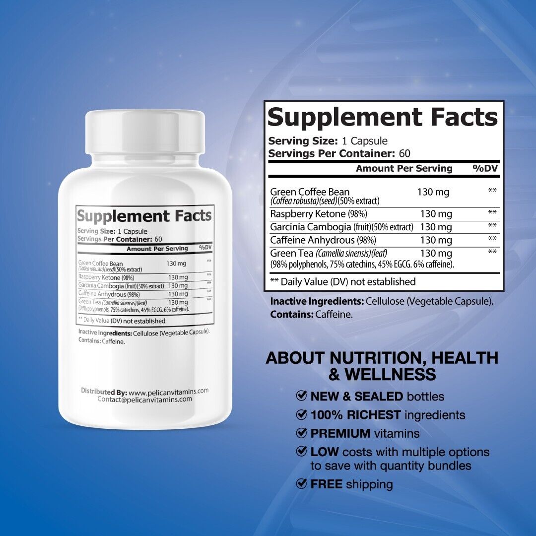 LeanGene- Metabolism Health/ Healthy Blood Levels- 12 Bottles- 720 Capsules
