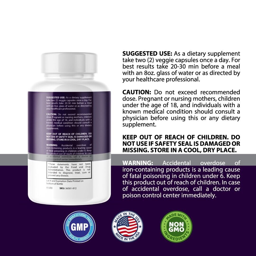 Neurofy-Memory/ Focus/ Mental Clarity- 3 Bottles- 180 Capsules