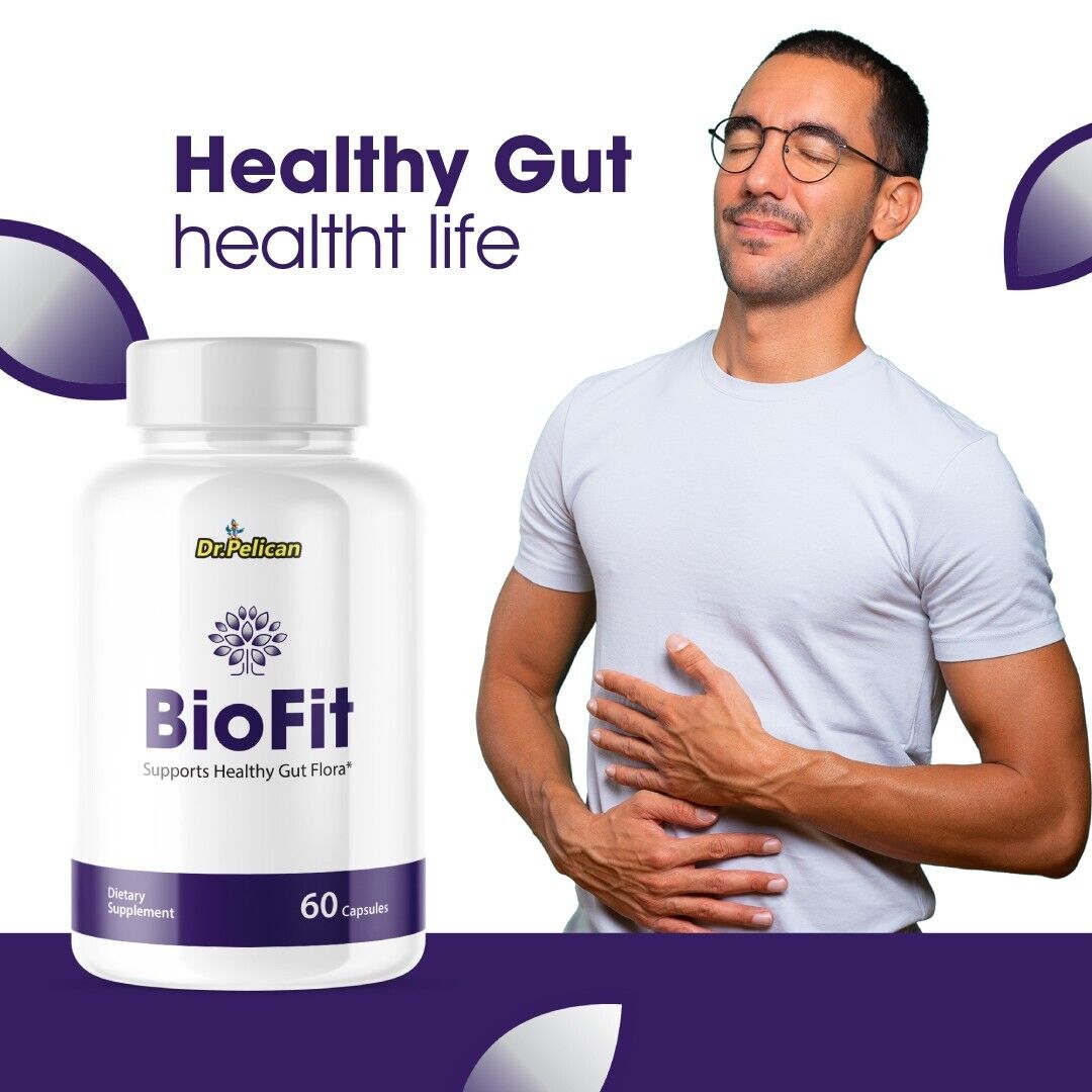 BioFit-Gut & Digestive Health/Weight Management- 5 Bottles- 300 Capsules