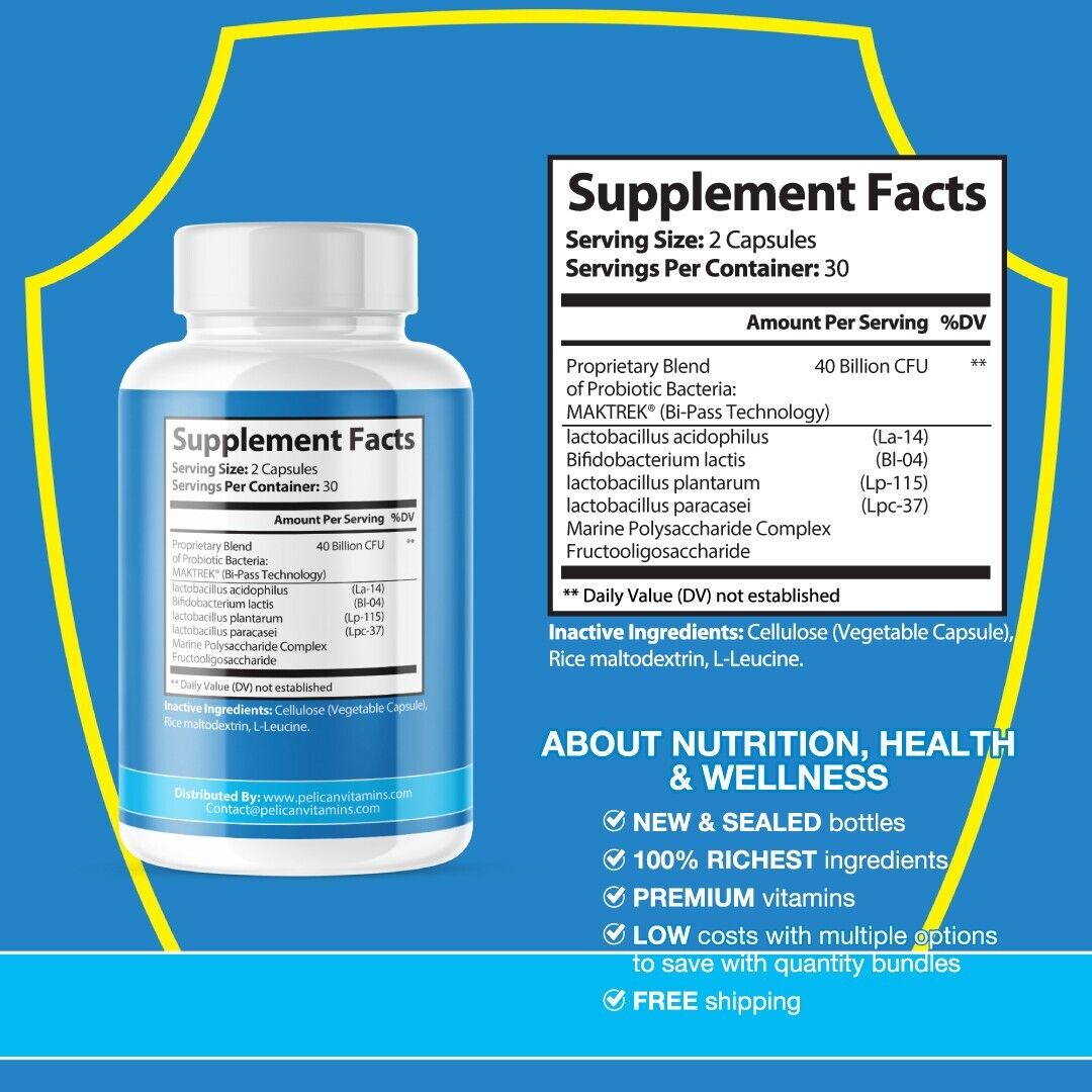 Dentafend-Digestion/ Oral Health / Immune System- 12 Bottles- 720 Capsules