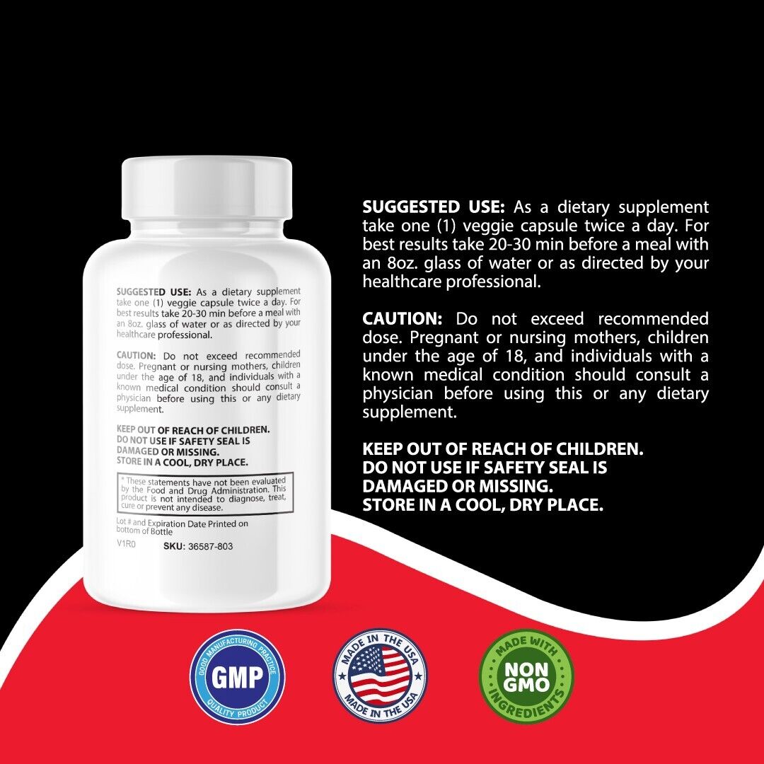 Blood Sugar Advanced Support-Glucose/Metabolism/Pressure-12 Bottles-720 Capsules