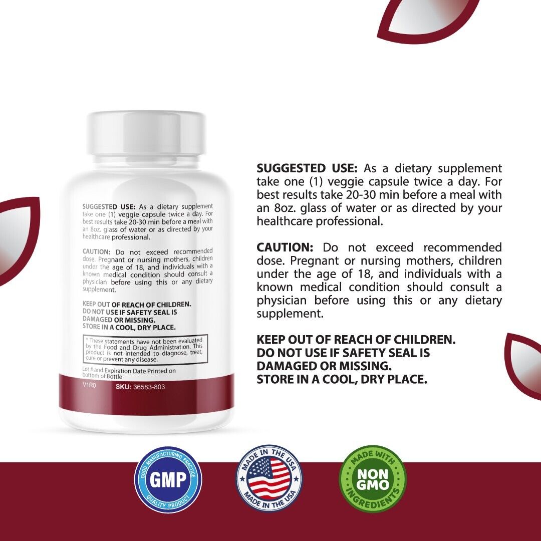 Boostaro- Cravings/Energy/ Weight/ Sugar Levels- 10 Bottles- 600 Capsules